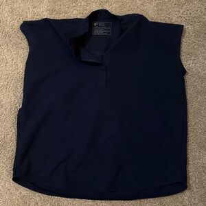 Navy Zamora scrub top